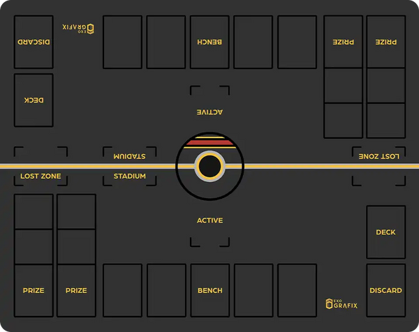 Playmat on desk